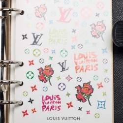 Pre Owned Louis Vuitton Epi Leather Medium Ring Agenda Cover