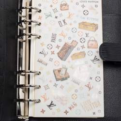 Pre Owned Louis Vuitton Epi Leather Medium Ring Agenda Cover