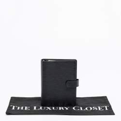 Pre Owned Louis Vuitton Epi Leather Medium Ring Agenda Cover