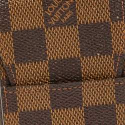 Pre Owned علبة سجائر لوي فيتون كانفاس دامييه إبيين 