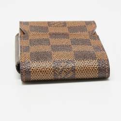 Pre Owned علبة سجائر لوي فيتون كانفاس دامييه إبيين 