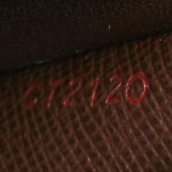 Pre Owned علبة سجائر لوي فيتون كانفاس دامييه إبيين 