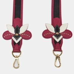 Pre Owned Louis Vuitton Multicolor Leather Embellished Shoulder Strap