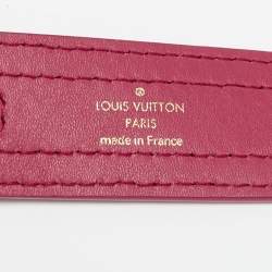 Pre Owned Louis Vuitton Multicolor Leather Embellished Shoulder Strap