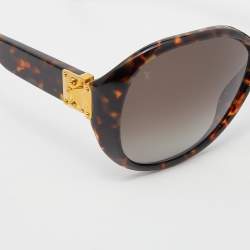 مملوكة مسبقًا نظارة شمسية لوي فيتون زد0255 دبليو سوبكون بنية / بنية هافانا متدرجة