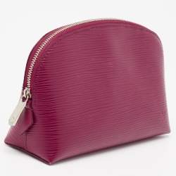 Pre Owned حقيبة مستحضرات تجميل صغيرة لوي فيتون جلد إيبي فوشيا 