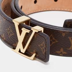 Initiales leather belt Louis Vuitton Multicolour size 80 cm in