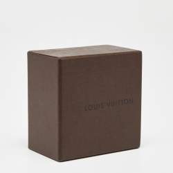 Pre Owned Louis Vuitton Brown Coated Canvas Confidential Bracelet