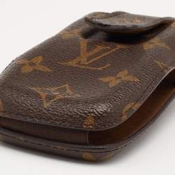 Pre Owned Louis Vuitton Monogram Canvas Etui Phone Case
