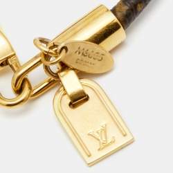 Pre Owned سوار لوي فيتون لوك ايت كانفاس مونوغرامي بني 