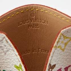 Louis Vuitton White Multicolore Monogram Canvas Etui Miroir Mirror Case