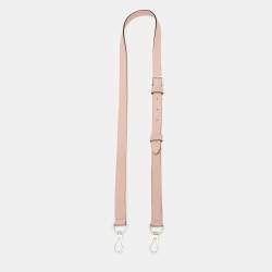 Louis Vuitton Dusty Pink Leather Adjustable Shoulder Bag Strap Louis Vuitton