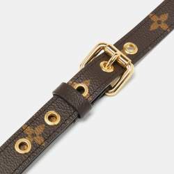 مملوكة مسبقًا حمالة حقيبة لوي فيتون كانفاس مونوغرامي قابل للضبط