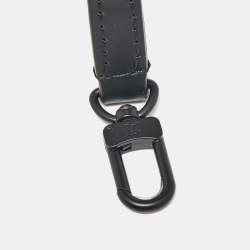 Pre Owned Louis Vuitton Black Leather Shoulder Bag Strap