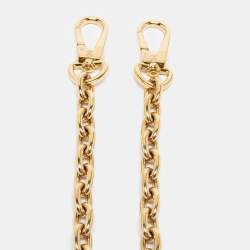 Pre Owned Louis Vuitton Gold Chain Link Shoulder Bag Strap