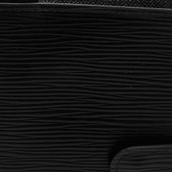 Pre Owned Louis Vuitton Black Epi Leather Small Ring Agenda Cover