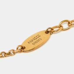 Pre Owned سوار لوي فيتون بلومينغ سابل معدن ذهبي اللون بدلاية