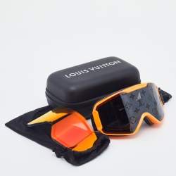 Louis Vuitton Orange/Black Monogram Snow Mask