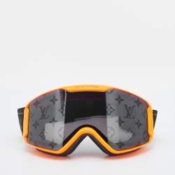 Louis Vuitton Orange/Black Monogram Snow Mask