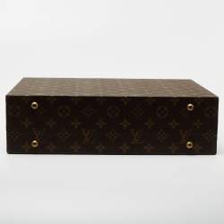 Pre Owned Louis Vuitton Monogram Canvas  Jewelry Case