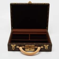 Pre Owned Louis Vuitton Monogram Canvas  Jewelry Case