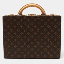 Pre Owned Louis Vuitton Monogram Canvas  Jewelry Case