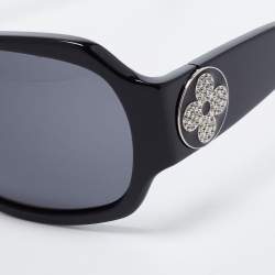 Louis Vuitton Black/ Grey Z0145W Ursula Rectangle Sunglasses