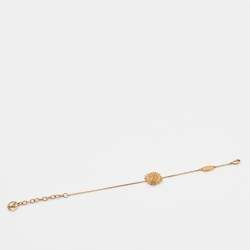 Pre Owned Louis Vuitton Gold Tone Vendome Chain Bracelet