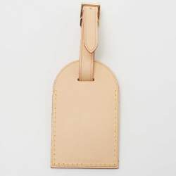 Louis Vuitton Natural Vachetta Leather Luggage Tag 27lk37s – Bagriculture