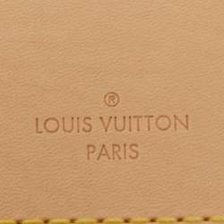 Pre Owned Louis Vuitton Vachetta Leather Luggage Name Tag