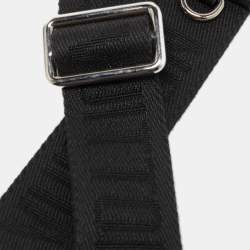 Pre Owned Louis Vuitton Black Fabric Adjustable Bag Shoulder Strap