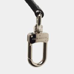Pre Owned Louis Vuitton Black Logo Canvas Adjustable Shoulder Bag Strap