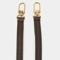Louis Vuitton Brown Leather Shoulder Bag Strap