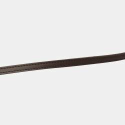 Louis Vuitton Brown Leather Shoulder Bag Strap