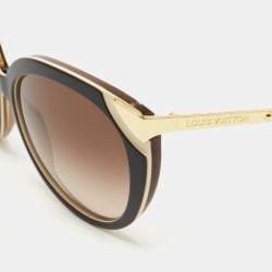 Louis Vuitton Gold Dorothy Sunglasses