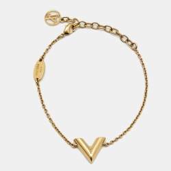 Essential v bracelet Louis Vuitton Gold in Metal - 30533456