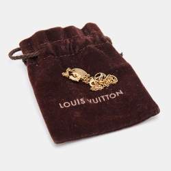 مملوكة مسبقًا Louis Vuitton Gold Tone LV & Me Letter E Bracelet