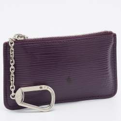 Pre Owned Louis Vuitton Cassis Epi Leather Key Pouch