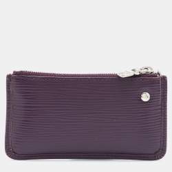 Pre Owned Louis Vuitton Cassis Epi Leather Key Pouch