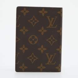 Pre Owned Louis Vuitton Monogram Canvas Passport Cover