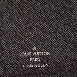 Pre Owned Louis Vuitton Black Electric Epi Leather Small Ring Agenda Cover
