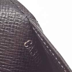 Pre Owned Louis Vuitton Black Epi Leather Small Ring Agenda Cover