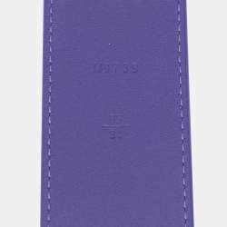 Louis Vuitton Figue Epi Leather LV Initiales Belt 85 CM