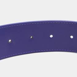 Louis Vuitton Figue Epi Leather LV Initiales Belt 85 CM