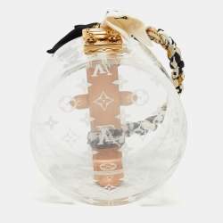 Louis Vuitton Monogram Plexiglass And Leather Box Scott