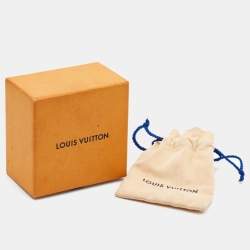 Pre Owned Louis Vuitton Essential V Lacquer Gold Tone Bracelet