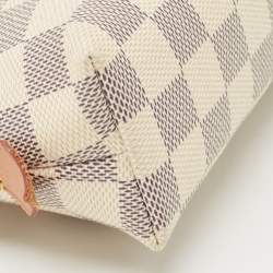 Pre Owned Louis Vuitton Damier Azur Canvas Cosmetic Pouch