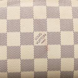 Pre Owned Louis Vuitton Damier Azur Canvas Cosmetic Pouch