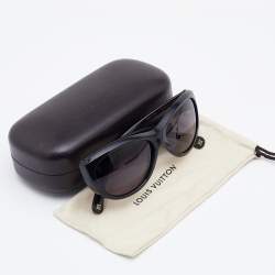 Pre Owned Louis Vuitton Black/Grey Z0449W Flore Cat-Eye Sunglasses