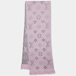 Louis Vuitton Logomania Wool/Silk Rainbow Scarf